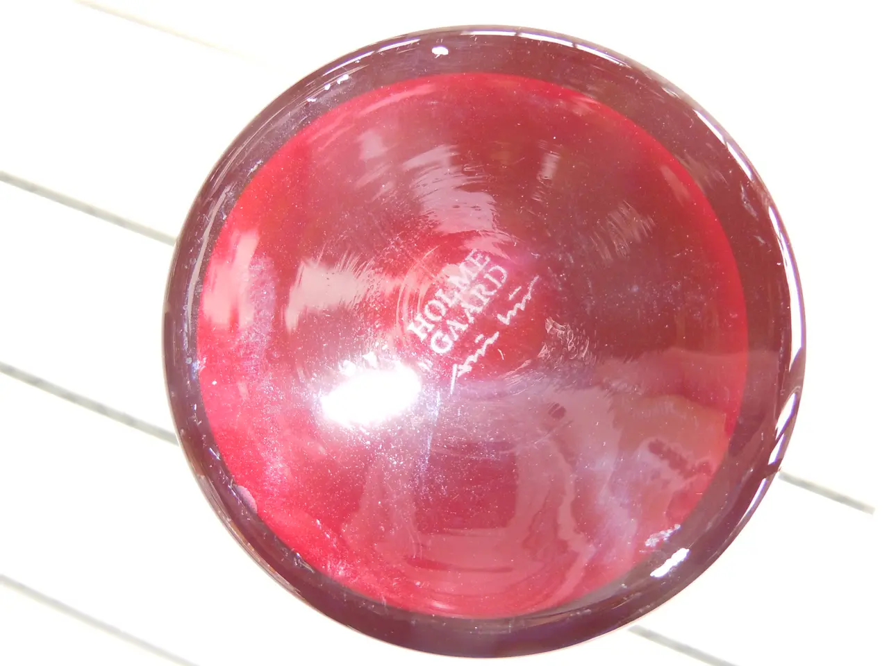 Billede 2 - Holmegaard vase