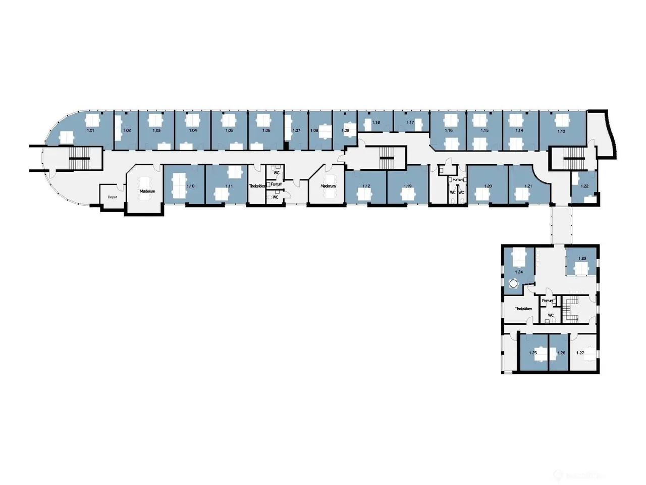 Billede 9 - EasyOffice Høje Taastrup Boulevard - lokale 1.02