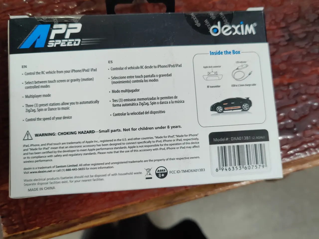 Billede 2 - Dexim Gyro controlled RC car