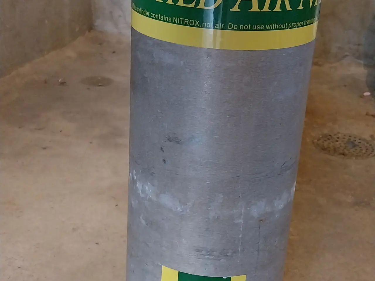 Billede 1 - Dykkerflasker godkendt til nitrox og alm. luft.