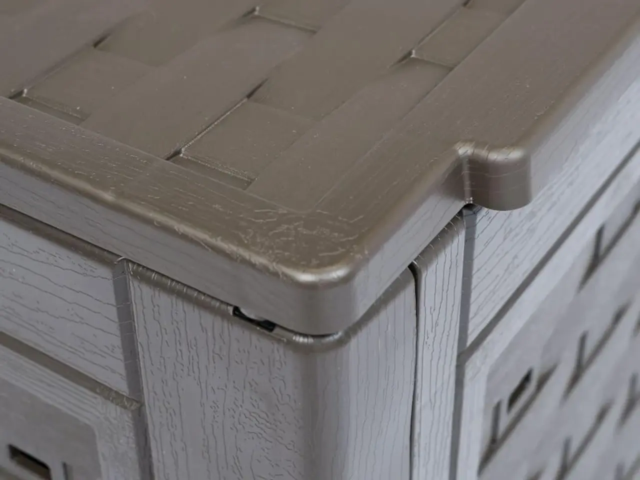 Billede 2 - Kompostbeholder til haven 300 l - 60 x 60 x 83 cm, brun
