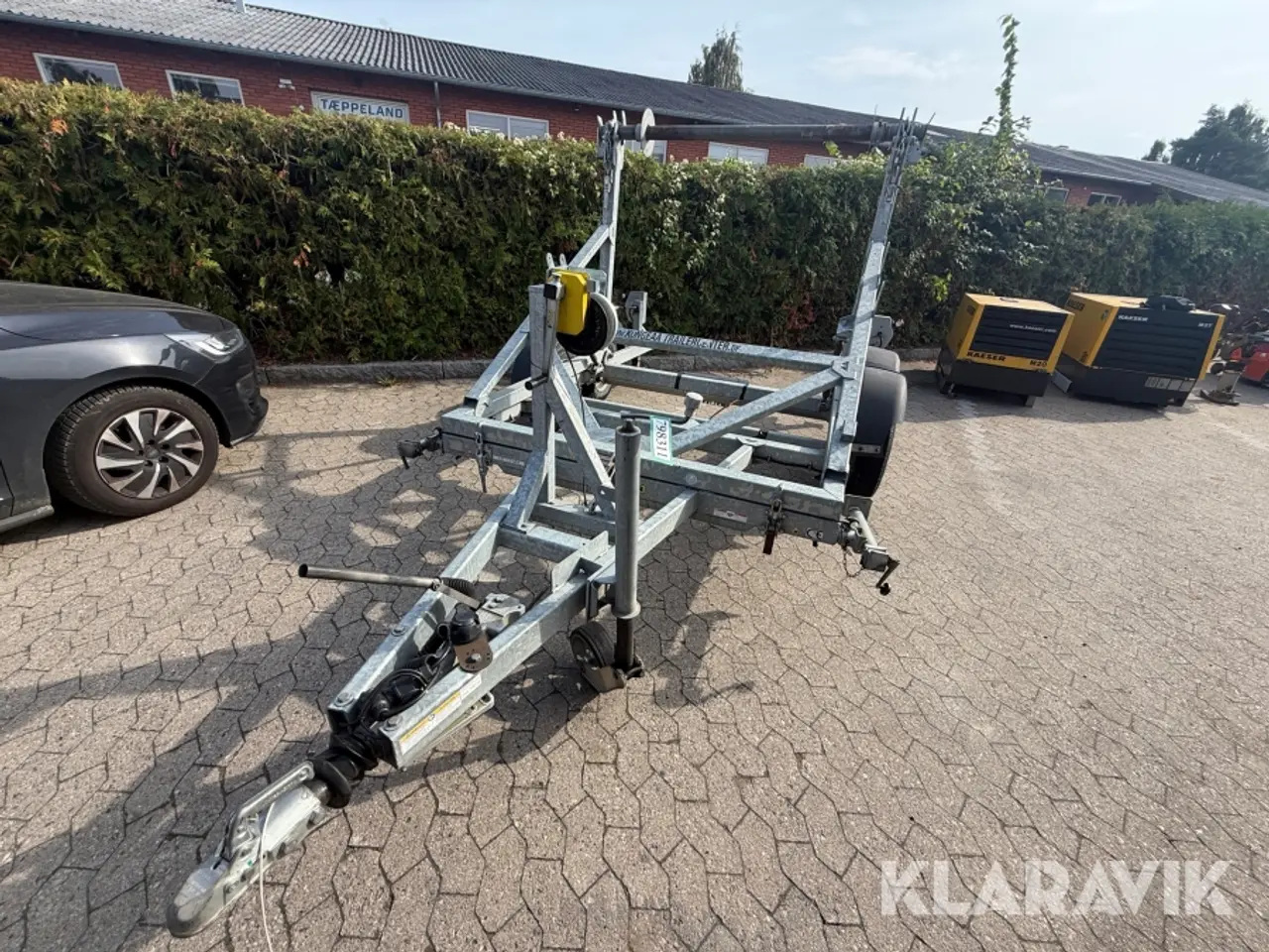 Billede 1 - Kabeltrailer Humbaur SRA 3000 3.000 kg
