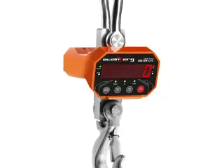 Kranvægt – 5000 kg / 1 eller 2 kg – LED – digital