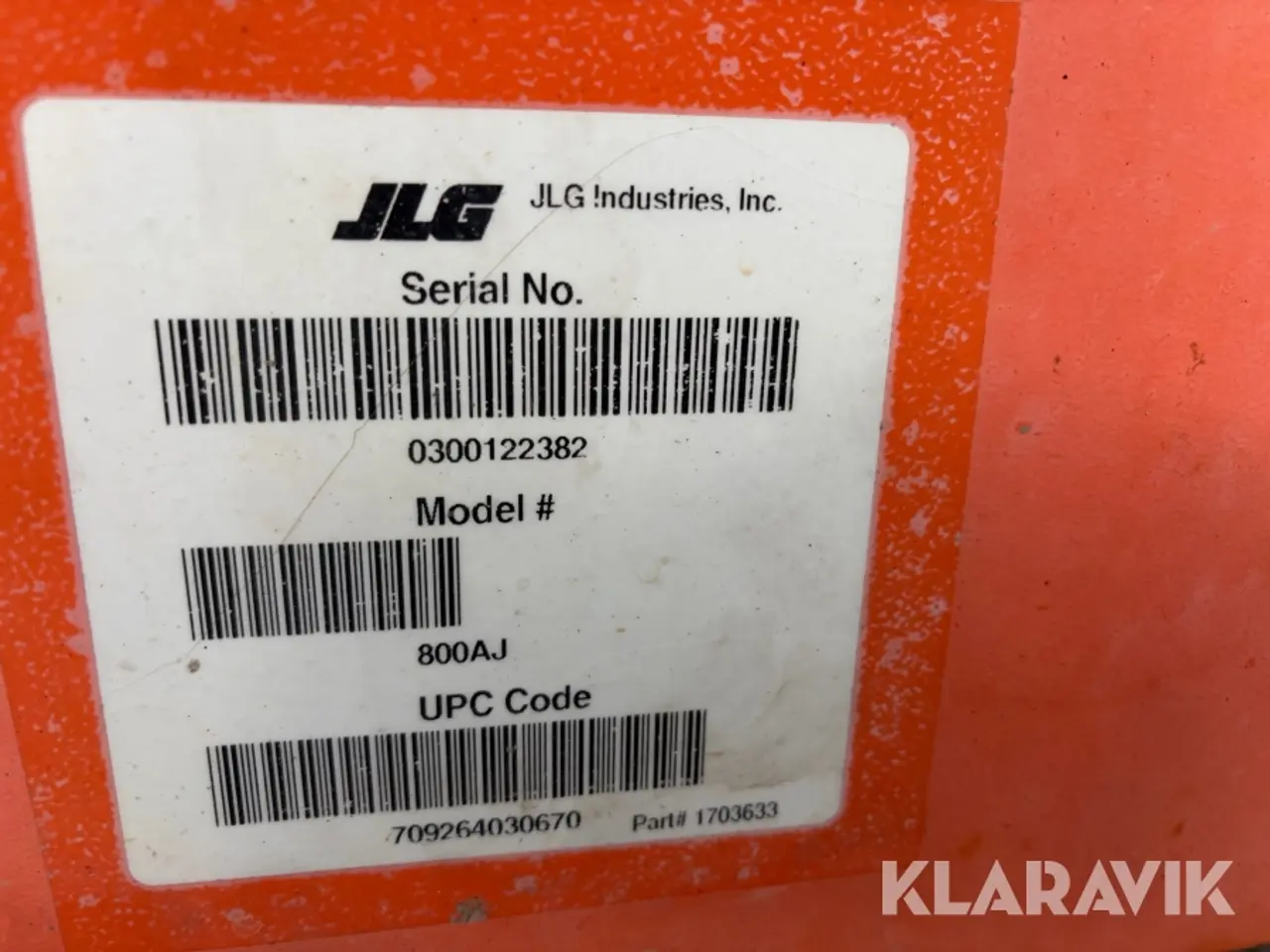 Billede 7 - Bomlift JLG 800AJ - 26 meter
