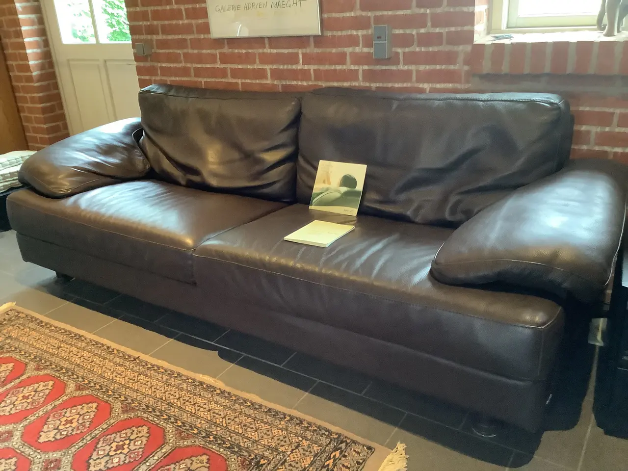 Billede 2 - En rigtig flot Natuzzi lædersofa 