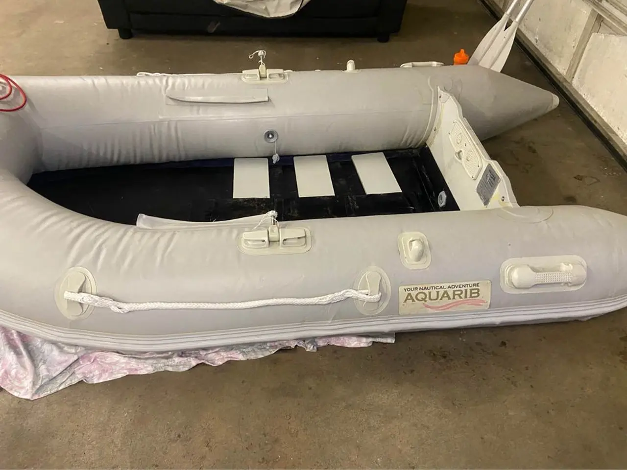 Billede 4 - Aqua-RIB SL249 - 2 pers. RIB-Gummibåd m/ El-motor