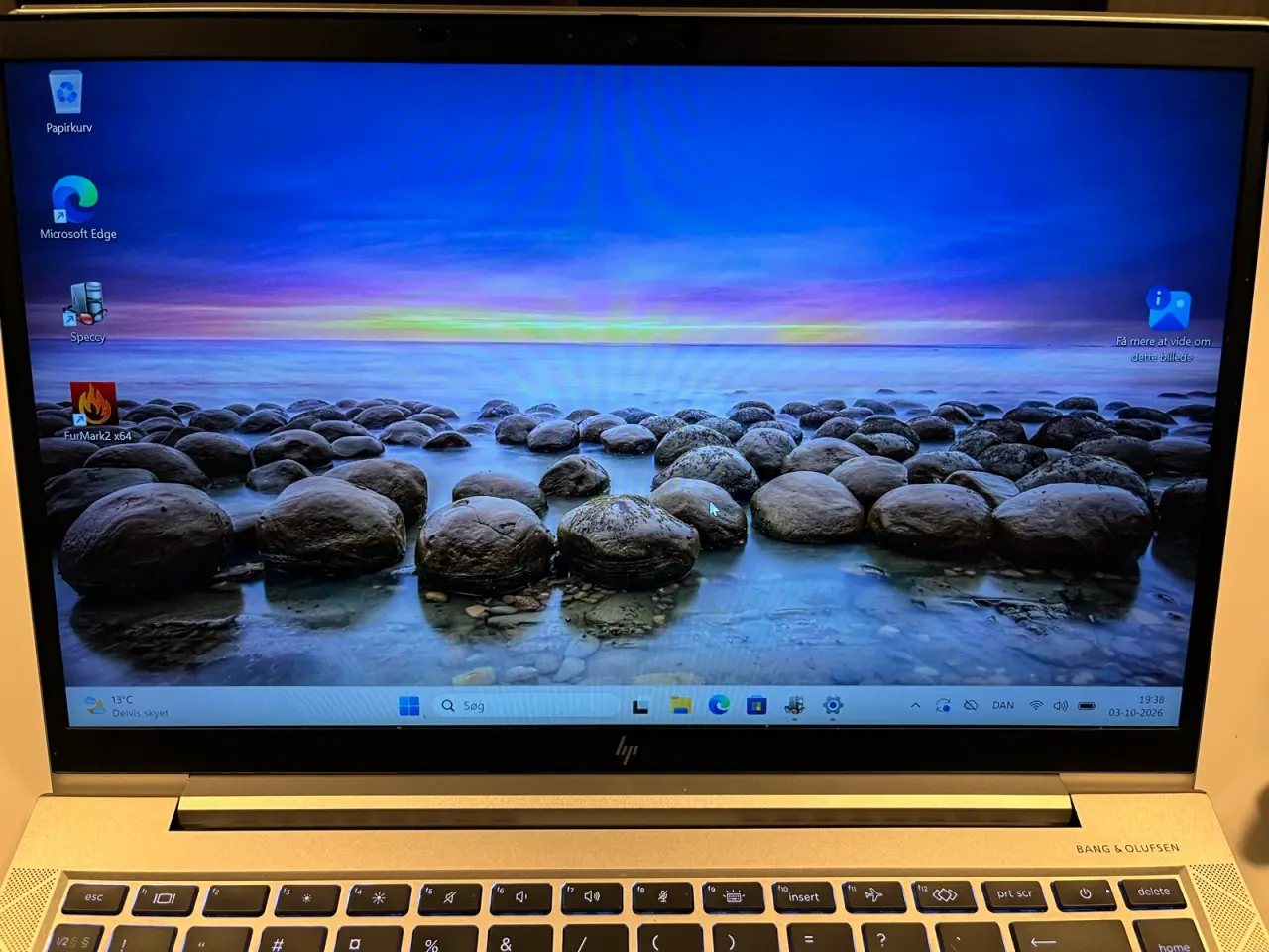 Billede 5 - HP EliteBook 840 G7 14" I5 / 8GB / 256GB SSD / Win