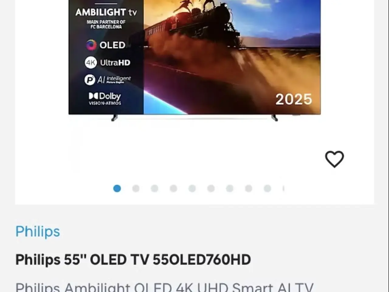 Billede 3 - Philips 55" OLED TV