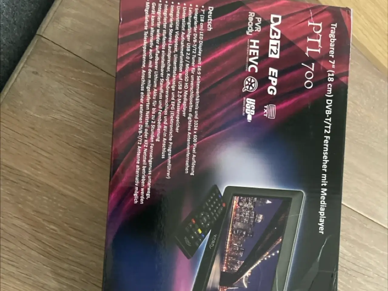 Billede 3 - Granater 7 18 cm dvb-t/t2 fernseher mit mediaplaye