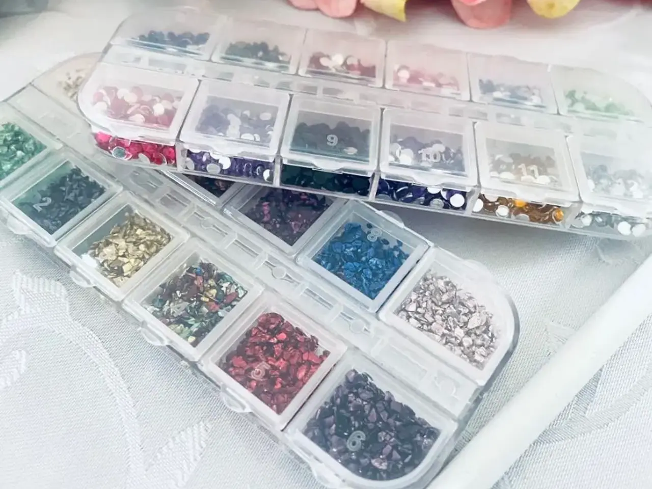 Billede 1 - Rhinsten og glitter