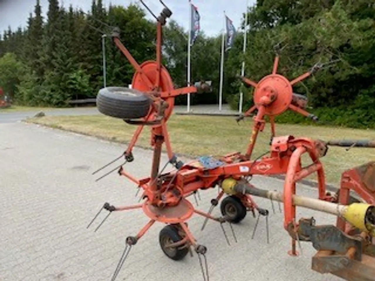 Billede 3 - Kuhn GF5001 4 Rotors rive