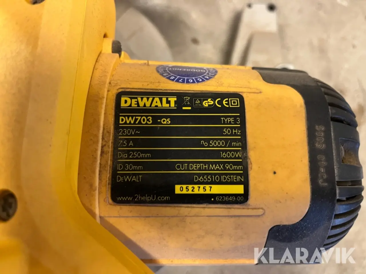Billede 7 - Kapsav Dewalt DW703/DW717 2styk