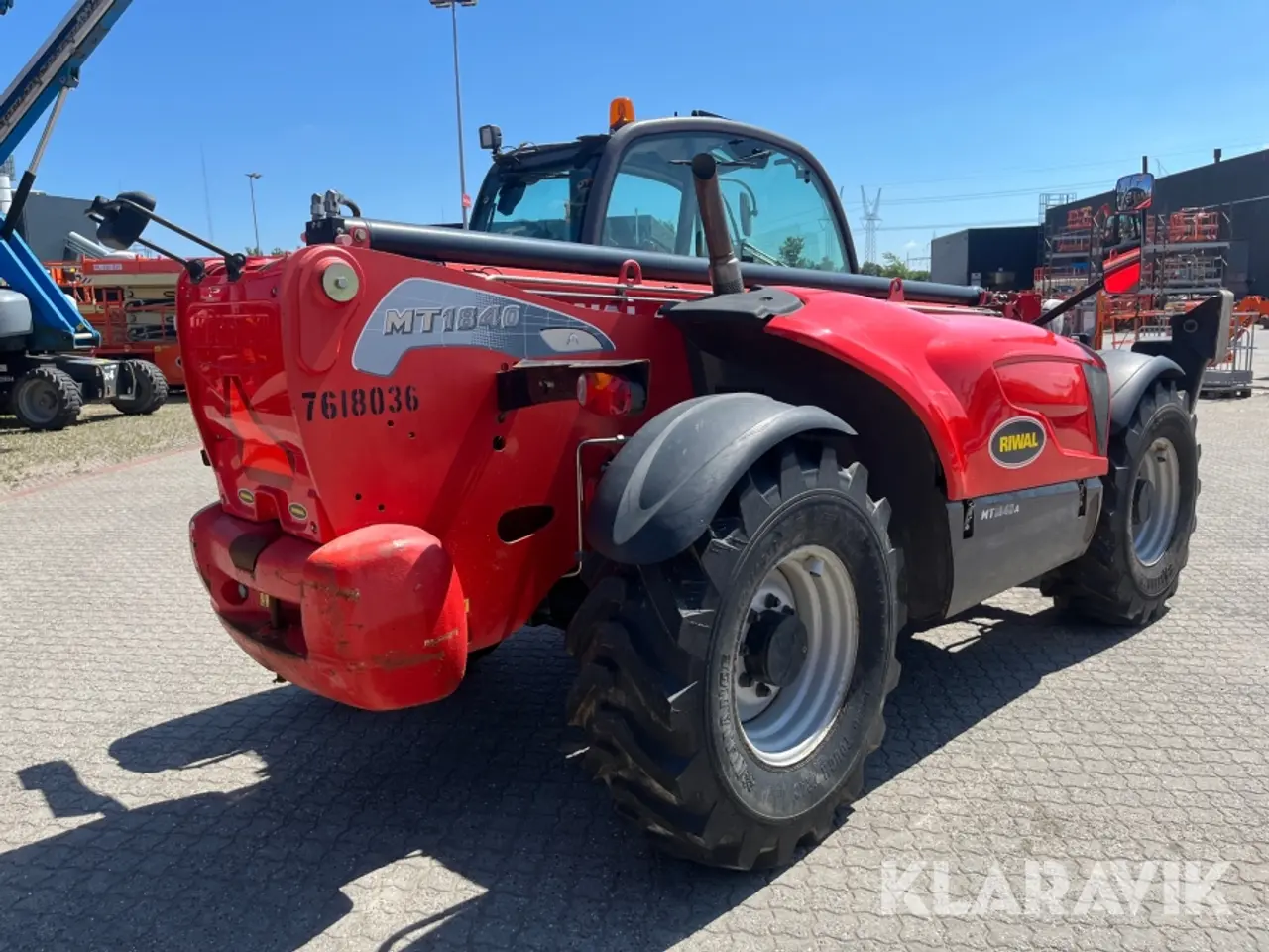 Billede 3 - Teleskoplæsser Manitou MT1840A ST3B