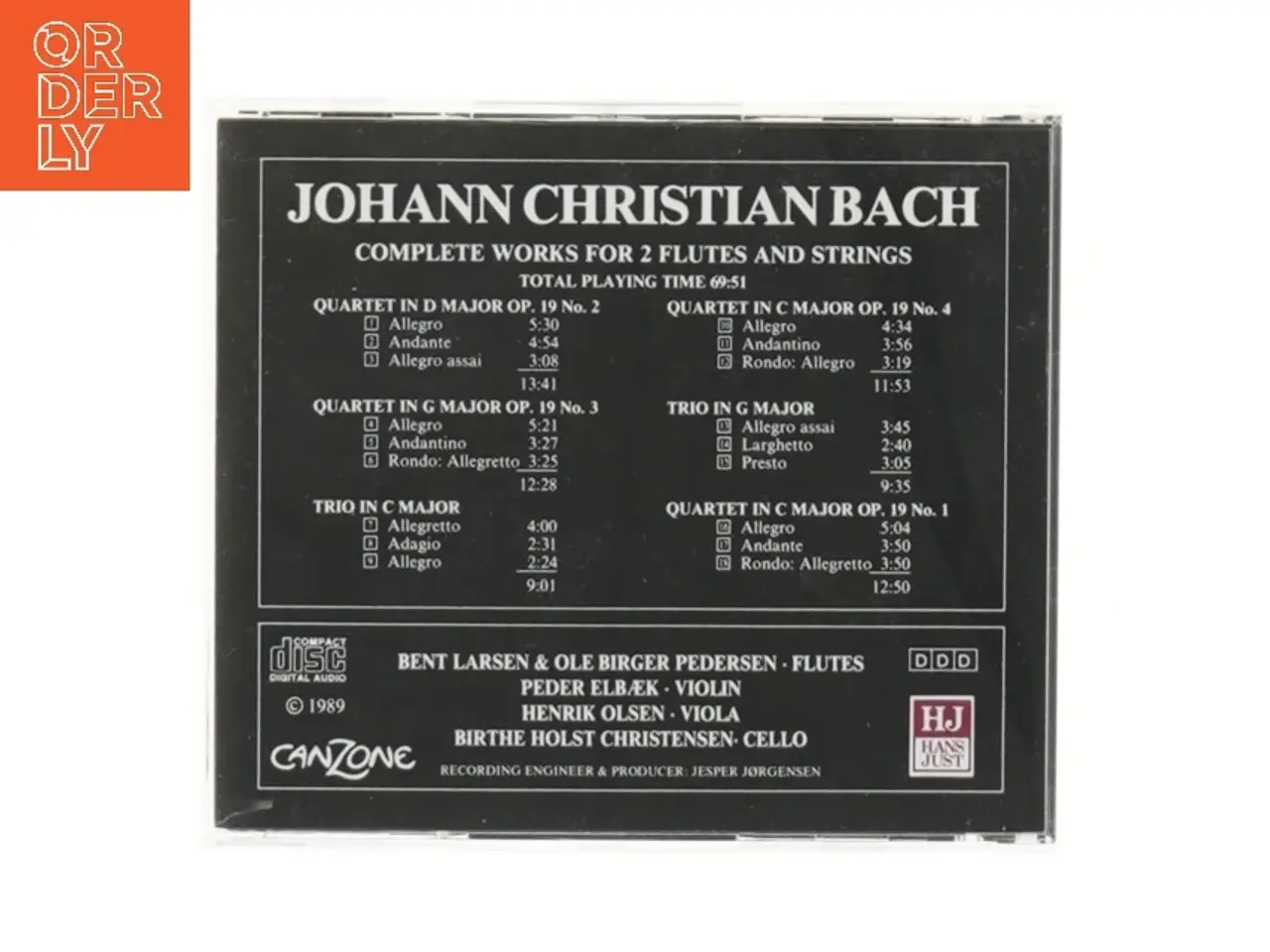 Billede 2 - Johann Christian Bach CD