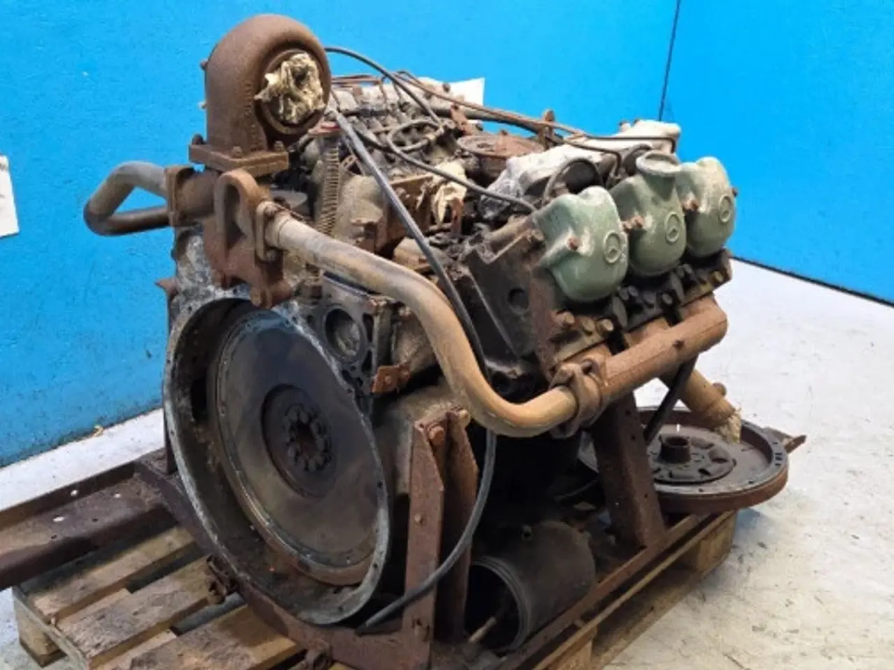 Billede 2 - Mercedes OM401LA Motor