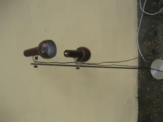 retro dobbelt stander lampe