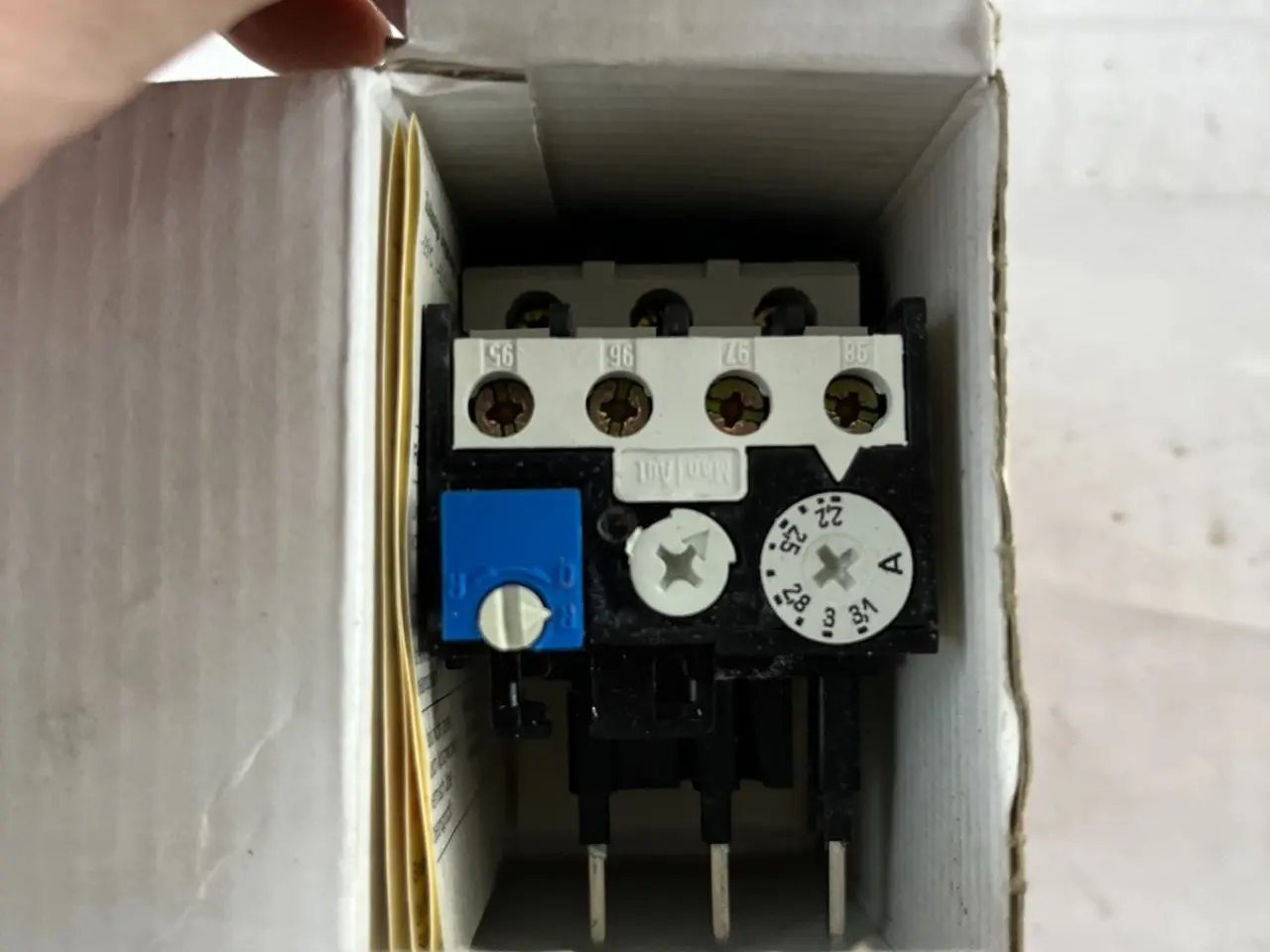 Billede 5 - ABB T25 DU 3.1 Thermal Overload relæ 2.2–3.1A ny