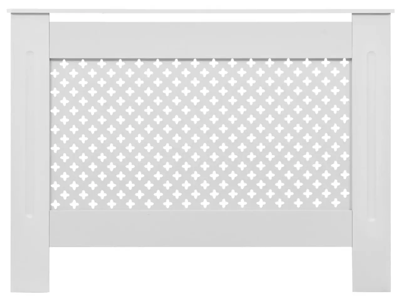 Billede 3 - Radiatorskjuler i MDF - 112 × 19 × 81,5 cm, hvid