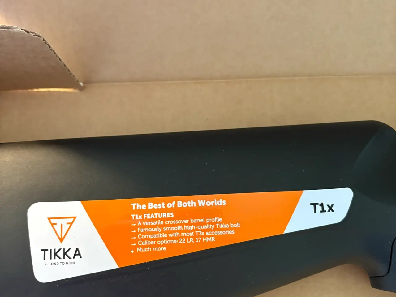 Billede 1 - Tikka T1X plastic skæfte