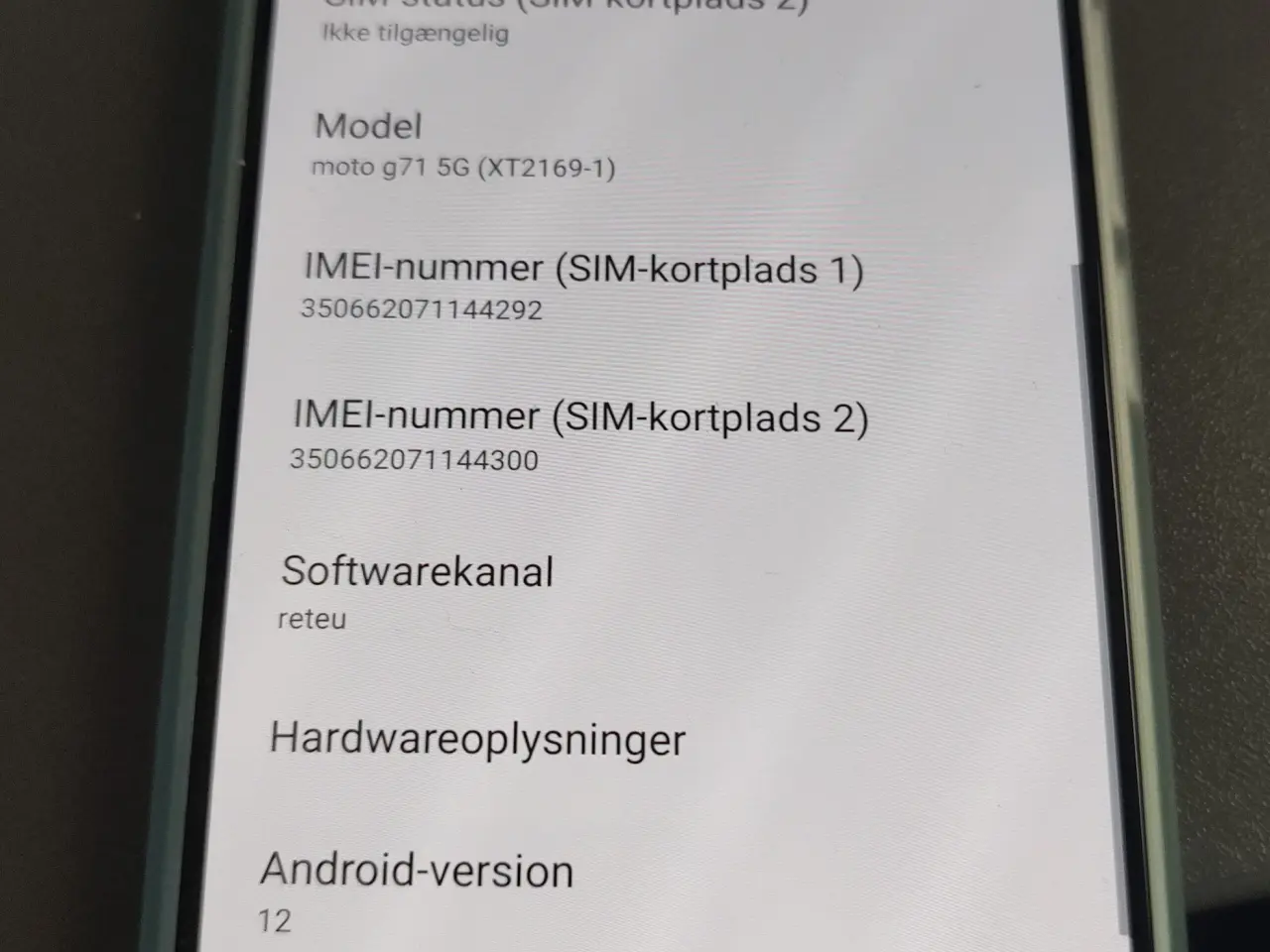 Billede 2 - Moto G71 5G mobil telefon sælges