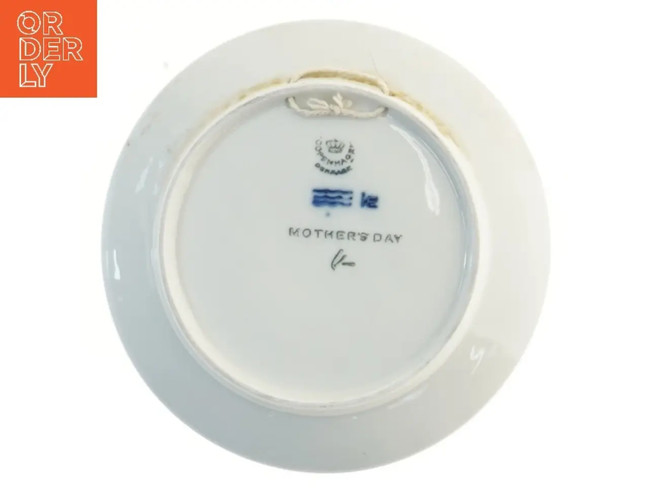 Billede 2 - Mors dag platte fra Royal Copenhagen (str. Ø 15 cm)