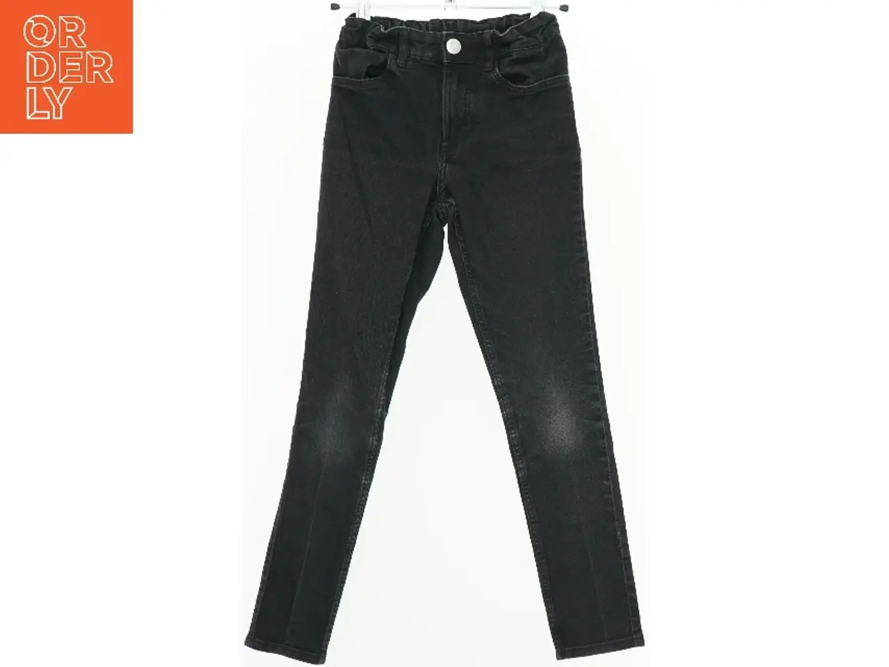 Billede 1 - Sorte bukser - Skinny Fit (str. 140)