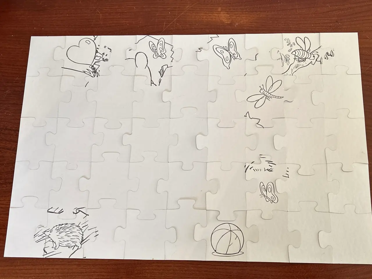 Billede 5 - Peter Plys Twist Puzzle, Børnepuslespil 45 brikker