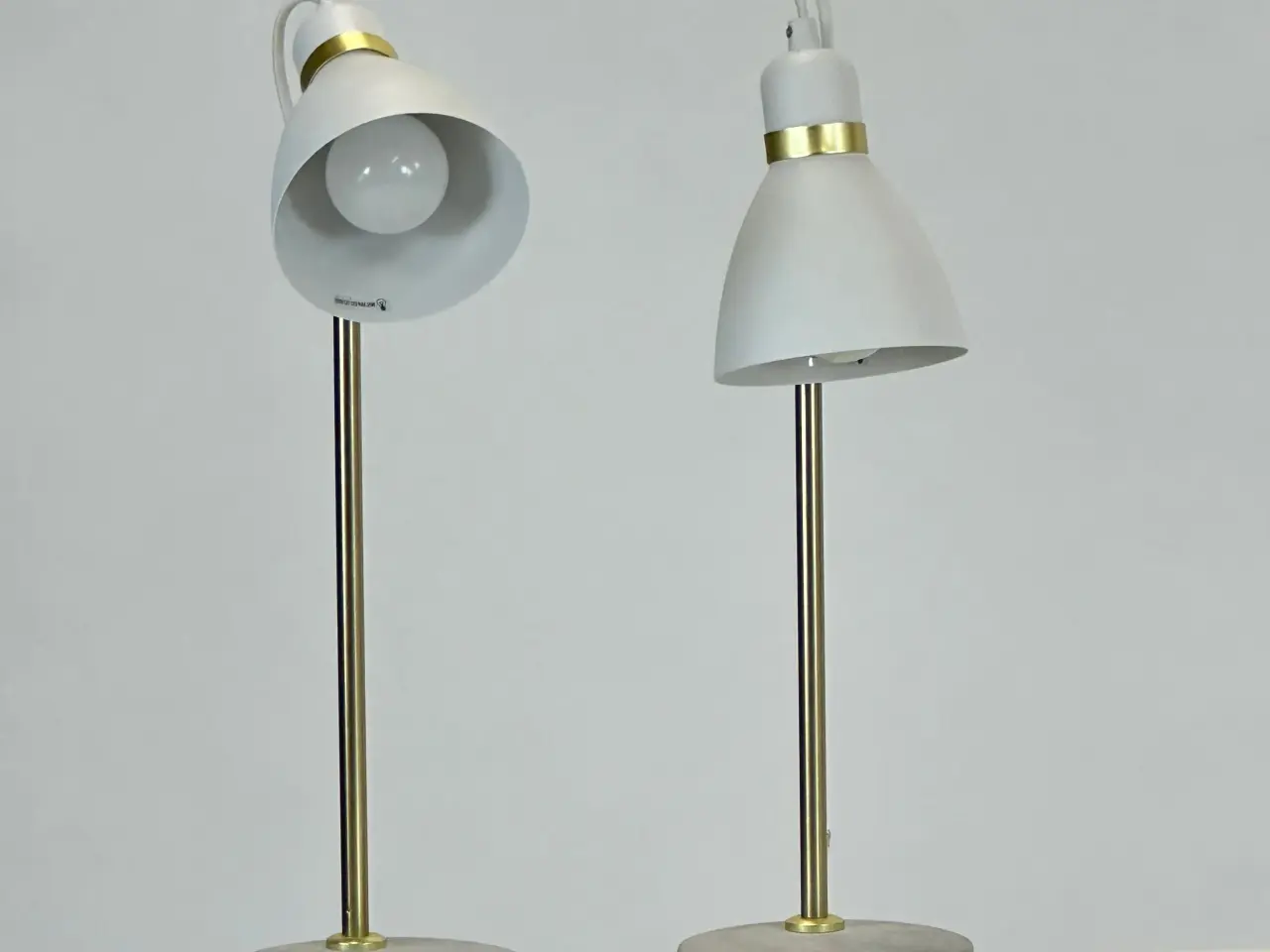 Billede 3 - Poulmann Orm Lampe – Hvid H 50 cm