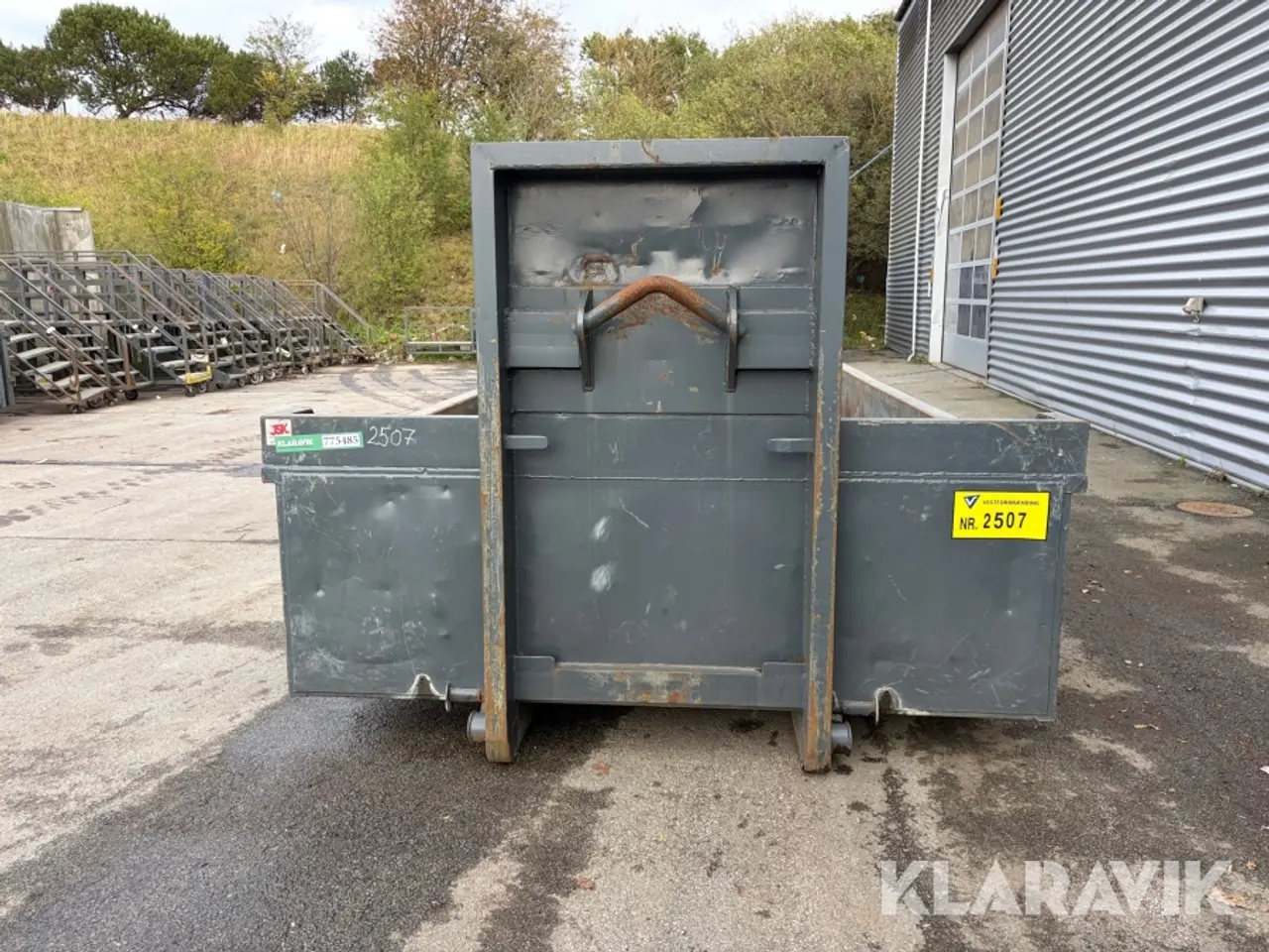 Billede 2 - Container JSK 10 m³ med kroghejs
