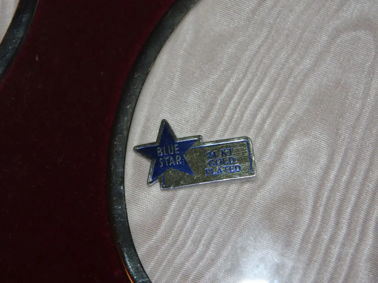 Billede 4 - Guldbelagt Blue Star fotoramme