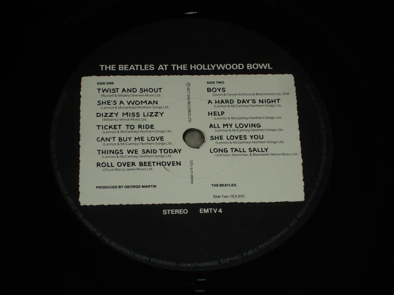 Billede 6 - The Beatles – The Beatles At The Hollywood Bowl