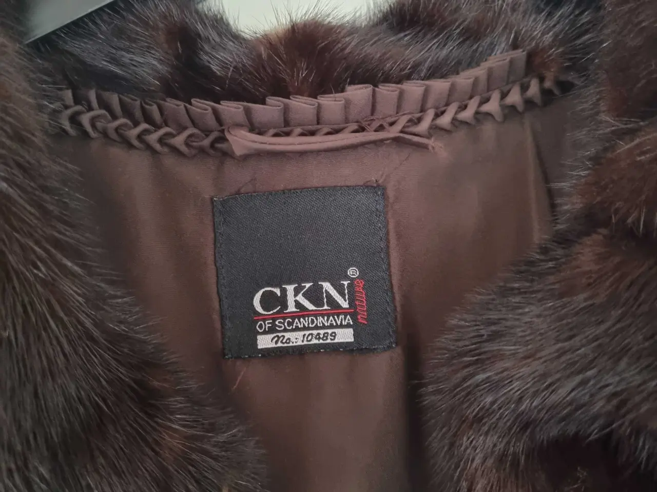 Billede 3 - Mink pels mrk. CKN