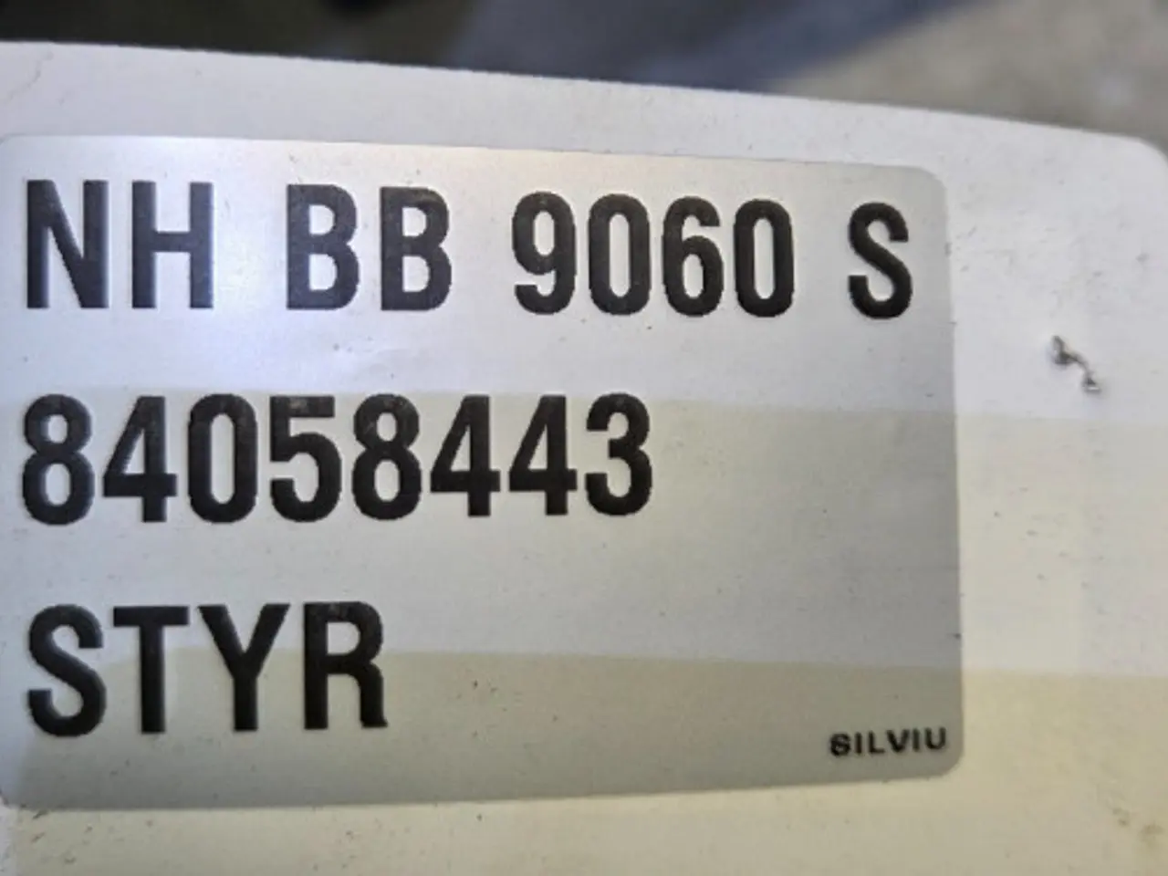 Billede 14 - New Holland BB9060S Plade 84058443