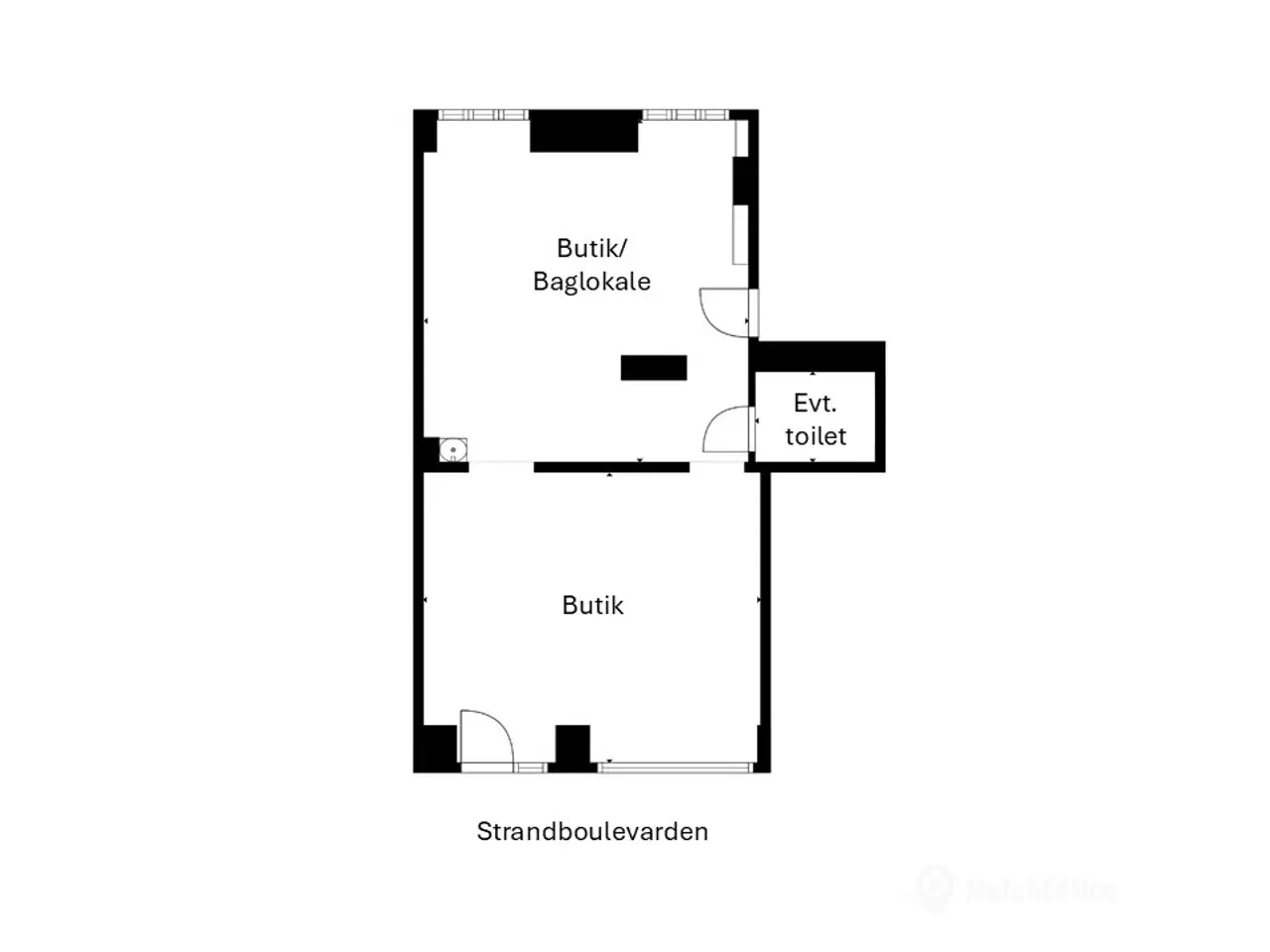 Billede 10 - Butik på 66 m² med stort vinduesparti mod gaden - 3 måneders lejefrihed ved indflytning