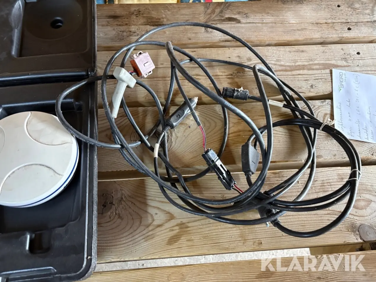 Billede 12 - GPS antenne med modtager Hemisphere GPS Crescent A100 - med skærm