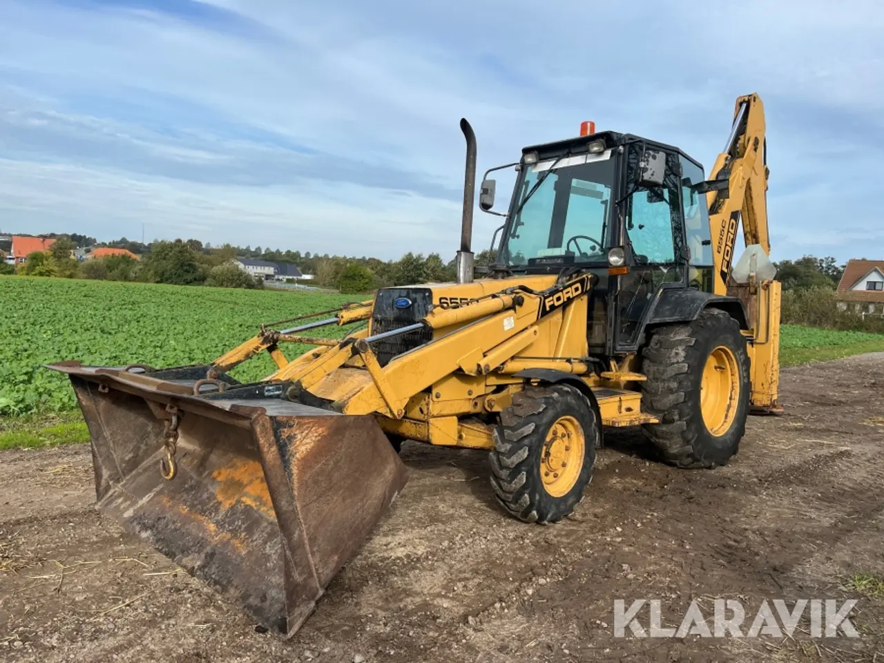 Billede 1 - Rendegraver Ford 655 C