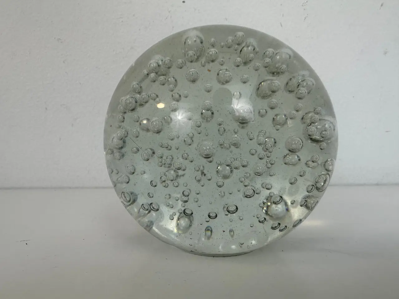 Billede 2 - Stor brevpresser i glas