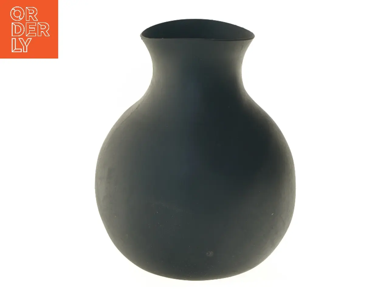 Billede 1 - Gulvvase i sort fra Menu (str. Ø 10 cm længde 19,5 cm)
