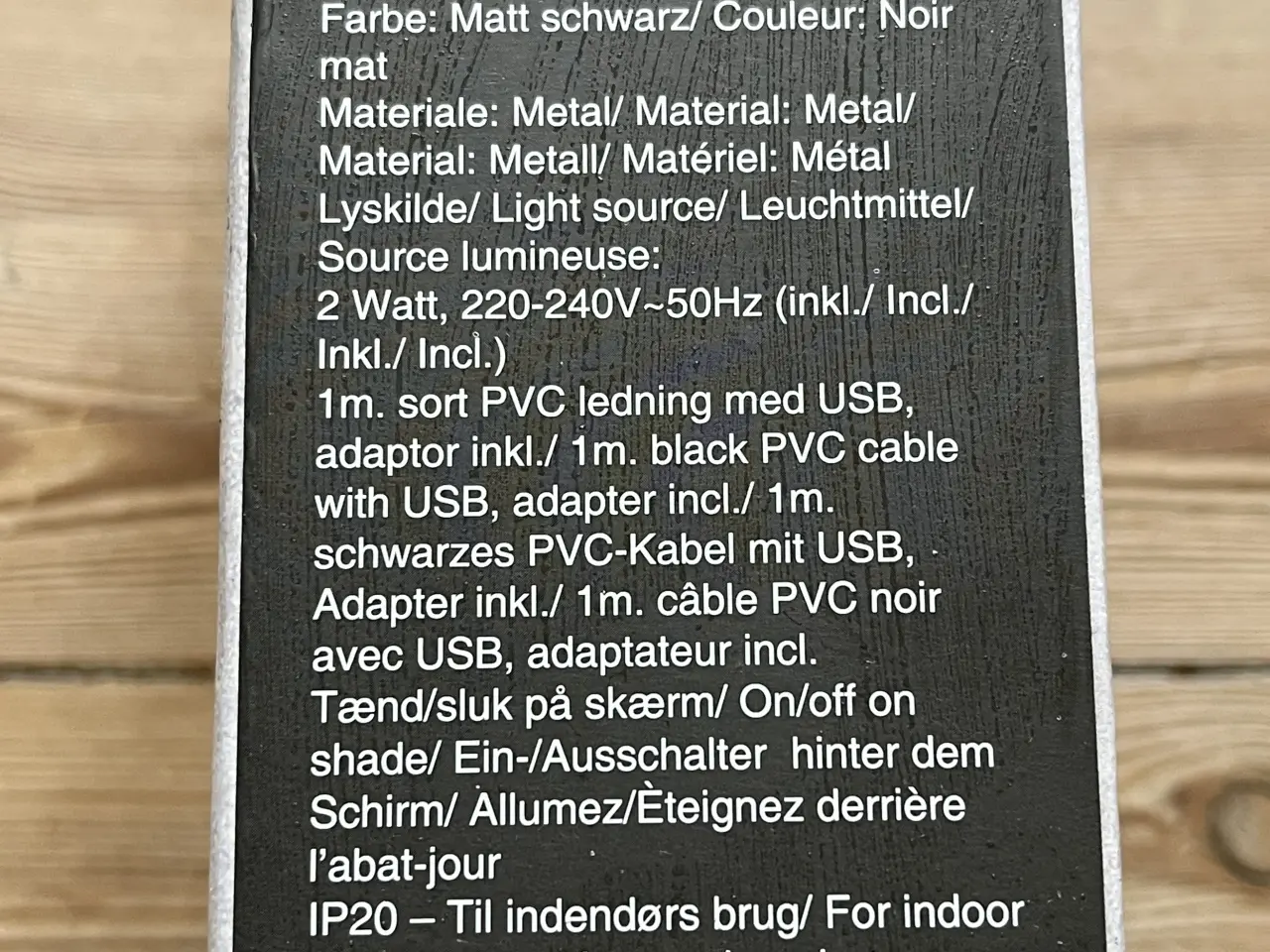 Billede 4 - Dyberg Larsen 4 i one bordlampe