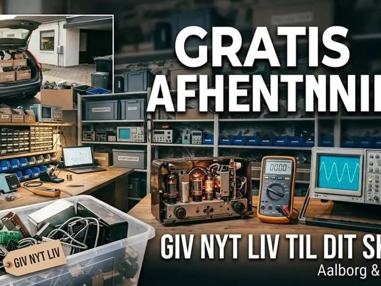Billede 4 - Gratis afhentning af gammel & defekt elektronik (A