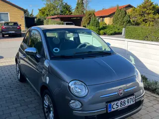 Fiat 500 cabriolet lille smart bil