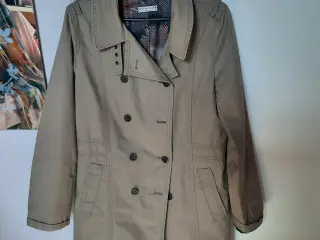 Trenchcoat jakke, khaki farve