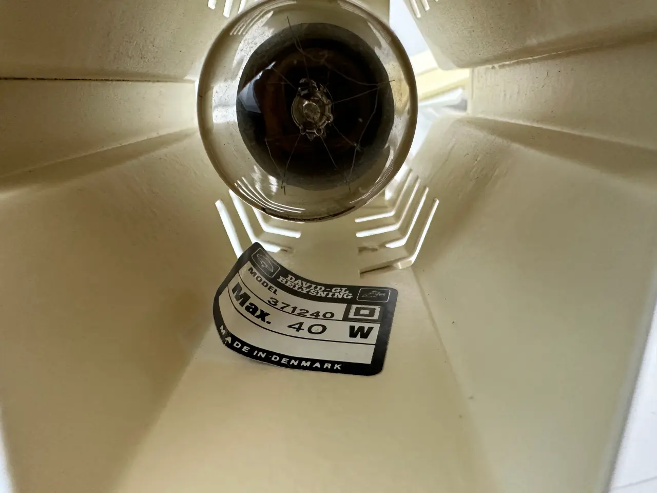 Billede 6 - David Belysning model 371240 (retro)