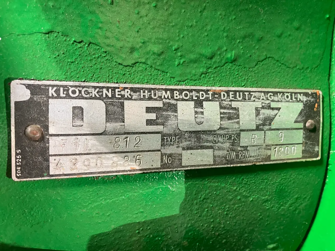 Billede 5 - Deutz F1L 812