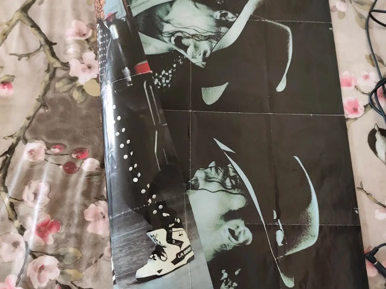 Billede 4 - Dobbelt siddet Michael Jackson plakat