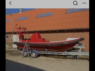 RIB-MOB Alusafe m renoveret Volvo TAMP