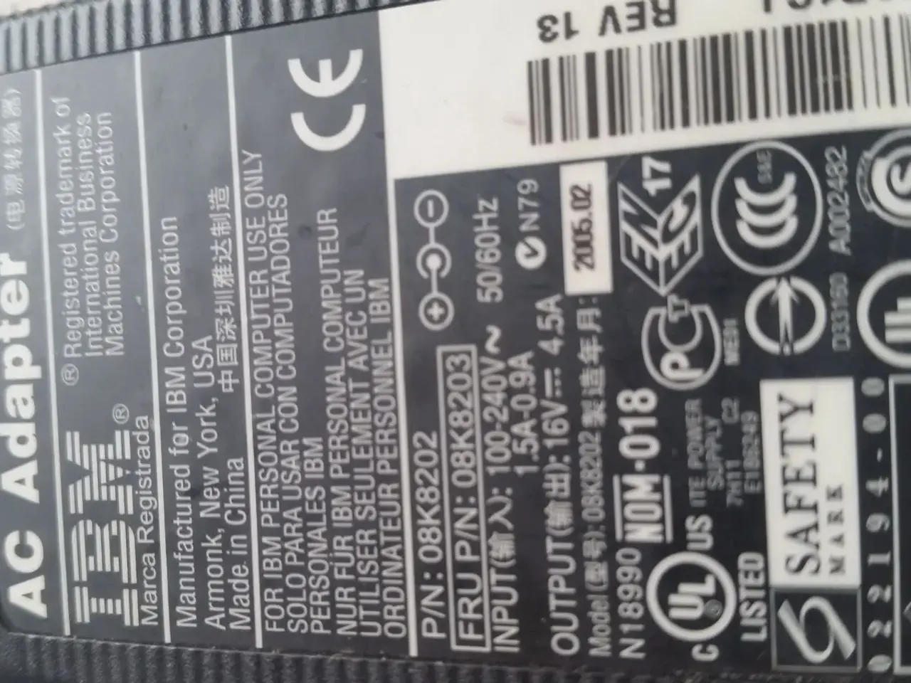 Billede 3 - Oplader til lenovo/IBM