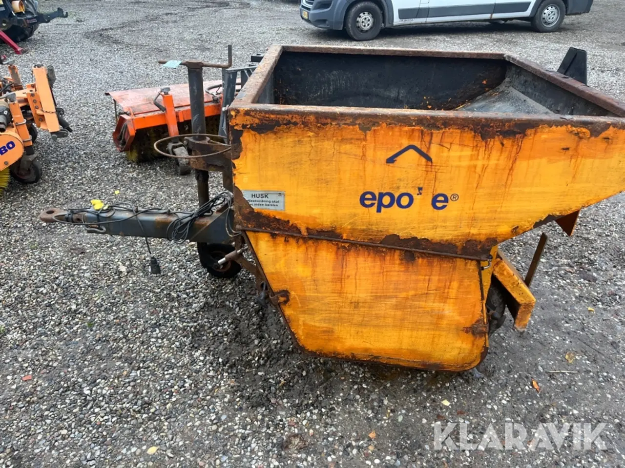 Billede 5 - Grusudlægger Epoke SKE8