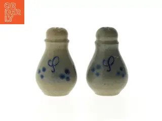 Keramiske salt- og peberbøsser (str. 7 cm)