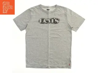 Grå T-shirt med logo fra Levis (str. 176)